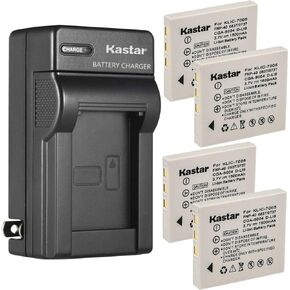 Kastar AC Wall Battery Charger Replacement for Fujifilm NP-40 NP-40N Battery, BC-40N Charger, Fuji FinePix F610 Zoom, FinePix F650, FinePix F650 Zoom, FinePix F700, FinePix F700 Zoom