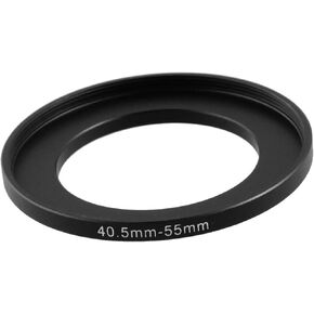 uxcell Metal Camera Filter Step Up Ring, Anodized Black Filter Stepping Lens Adapter Rings 40.5 mm-55 mm Replacement 1pc