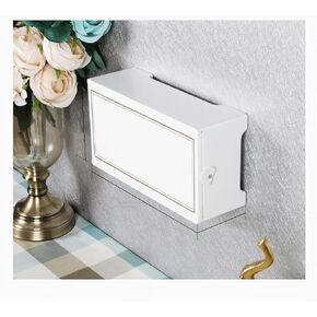 Router Storage Box， Wireless WiFi Router Shelf， Network Set-top Box Storage Box， Wall Mount Shelves，A-Small