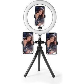 Ring Light with Tripod Stand/Phone Holder/Remote Control