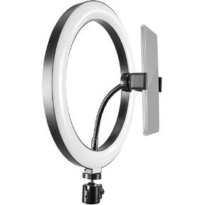 Ring Light, 10" Desktop Light for Home Ring Light with Phone Holder for Makeup, Video Live Streaming, and Photography