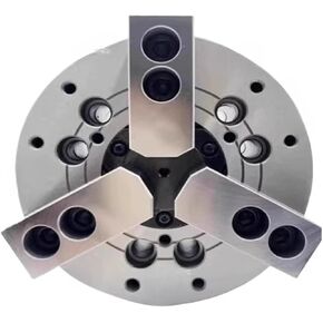 Hollow Hydraulic Chuck Three-jaw Chuck Hydraulic Power Chuck 4 inch 5 inch 6 inch 8 inch(8 inch Hollow Three Claw SB 208)