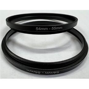 A&R Photo Metal Stepping Ring Step UP 54-55mm 54mm-55mm 54 to 55 54-55 Adapter