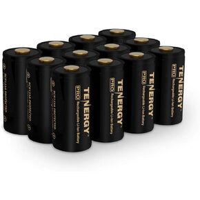 Tenergy 12 Pack Premium Pro Batteries Compatible with Arlo Wireless Cameras Certified Works with Arlo