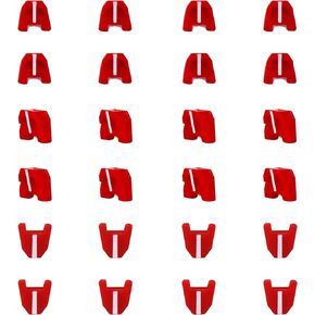 42-38-0017 No-Mar Pad Kit for Milwaukee 2746-20 Nailer Tip Kit, Fits Milwaukee 18 Gauge Brad Nailer & Finish Nailer (24 Pcs) ﻿