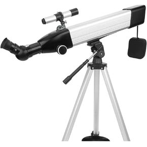 Bluetooth Earphone Telescopes for Astronomy，168X 60mm HD Aperture 500mm AZ Mount Telescope with Fully Multi-Coated Optic