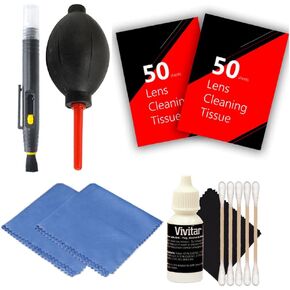 52MM Cleaning Accessory Kit for NIKON D7100 D7000 D5300 D5200 D5100 D5000 D3000