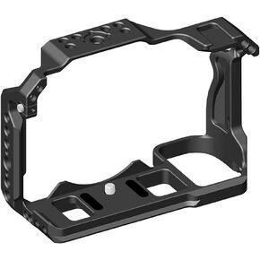 BGNing Full Camera Cage Rig 1/4" Expansion Holes 3/8" Positioning Hole Cold Shoe Mount Compatible with Z5/Z6/Z7/Z6II/Z7II/Z6III