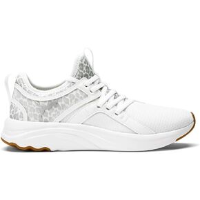 PUMA Womens Softride Sophia Wild Print Running Sneakers Shoes - White - Size 9.5 M