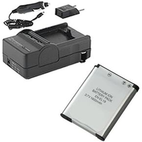 Accessory Kit Compatible with Synergy Digital, Works with Nikon Coolpix S2900 Digital Camera includes: SDENEL19 Battery, SDM-1541 Charger