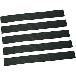 Flood Water Barrier 5PCS Set, Reusable Water Filled Flood Prevention Bags for RainstormHurricane, Absorbent & Durable Non Woven Fabric Design