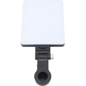 LED Video Light on Camera 2500k-9000k Dimmable Panel Lamp Rechargeable Fill Photography Lighting with Clip for Live Streaming, Zoom Meetings, Vlogs