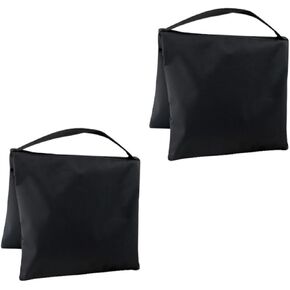 1Set Double Zipper Sandbags Durable Weight Bearing Sandbags for Tripod Light Stand and Boom Arm Easy to Fill with Gravel for Photography