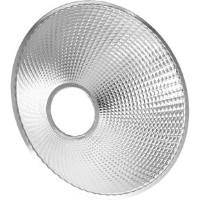 NUOBESTY LED Light Reflector Cup Spotlight Shade Replacement for Flashlight Enhanced Illumination Energy Efficiency Durable Reflector Ring Accessory for Home Outdoor Use