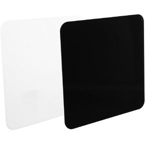 SUPVOX 2pcs Acrylic Reflective Photography Display Board Shooting Background for Product Photography Light Diffuser and Reflector for Food Accessories
