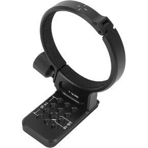 Lens Collar Tripod Mount Ring,Foot Tripod Mount Ring Stand Base Built in Quick Release Plate Lens Tripod Mount Ring Support Bracket Holder Lens Collar Replacement for 18-300mm
