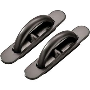 Hidden Pull Handles Minimalist Cabinet Knobs Simple Recessed Pulls Cupboard Pulls Set,Simple Concealed Pop-Up Pulls Handles Concealed Cupboard Handlespop-up Pull Cabinet Handles 2 Pack