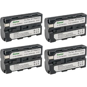 Kastar 1-Pack NP-F570 Battery 7.4V 2900mAh Replacement for Sony CCD-TR913 CCD-TR917 CCD-TR918 CCD-TR930 CCD-TR940 CCD-TR950 CCD-TR97 CCD-TRT97 CCD-TRV101 CCD-TRV15 CCD-TRV16 CCD-TRV17 Camera