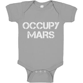 Baby Romper Occupy Mars 100% Cotton Infant Bodysuit