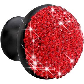 Modern Simple Children's Diamond Crystal Handle Colorful Wardrobe Cabinet Drawer Free Punching Single Hole Handle Cabinet Knobs - (Color: 2)