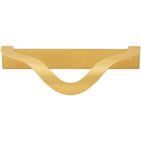 Antique Cabinet Invisible Brass Drawer Pulls Furniture Handles Gold Knobs Cupboard Handles 40mm/96mm - (Color: gold, Size: 40mm)