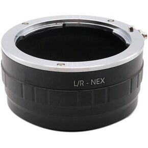 LR-NEX Lens Adapter Ring for LR R Lens for NEX3 NEX5 Camera Metal Dual Purpose Adapter Ring Manual Focus