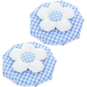Gadpiparty 2pcs Door Knob Cover -Collision Decorative Fabric Round Knob Protector for Home Safety Multi-Purpose Use Cabinet Handles Sound Dampening Design