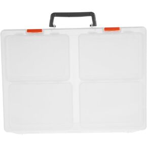 Gadpiparty 1set Photo Storage Organizer Case Craft Storage for Photos Cards Jewelry and More Capacity Portable and Versatile