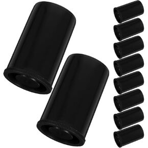 Mipcase 24pcs Film Box Film Case Organizer Lids Canisters Photo Boxes Storage with for Containers Camera Reel Storage Container Caps Film Canister Airtight Large Empty Carrier Abs Black