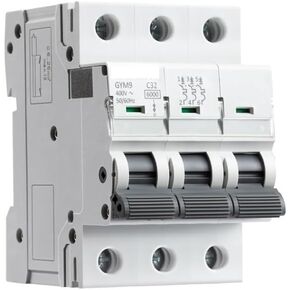 GYM9 3P 6KA MCB Din Rail Circuit Breaker 6A-63A AC Type(16a)
