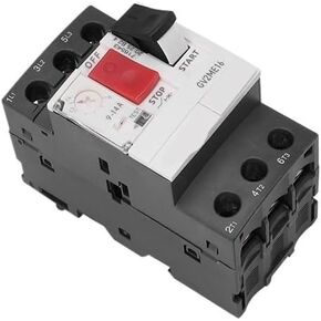 GV2ME MPCB Electronic Starter Start Protection Thermal Magnetic Overload Short Circuit Protection 32A Electronic Starter Circuit Breaker(4-6.3A)
