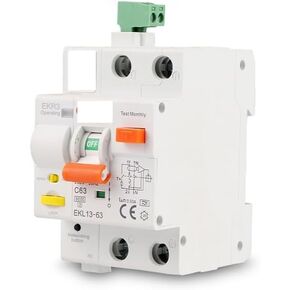 Smart Circuit Breaker RCBO Smart Life Remote Control Short Circuit Protection Timed 2P withour metering EKR3L(32A)