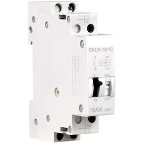 Impulse Relay Household Bistable Latching Auto Control Relay 1P 2P 16A 1NO 2NO Coil 230V AC 110V DC(1NO)