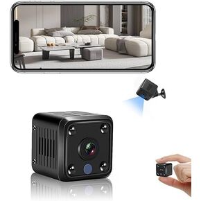 Hidden Camera - 1080P HD Security Camera with Phone App Alerts,Motion Detection and Night Vision for Outdoor Surveillance - Wireless Car Surveillance