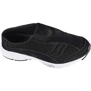 AmeriMark Diane Sneaker Slip-On Mule Clog - Cushioned and Flexible Open Back Casual Shoes - Comfortable, Easy-Wear Footwear for Everyday Use