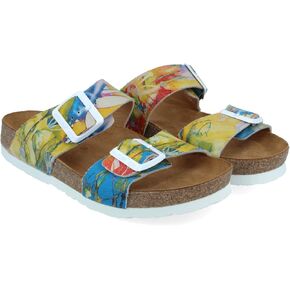 HAFLINGER Unisex Summer Genuine Leather Non-Slip Andrea Mule Sandals