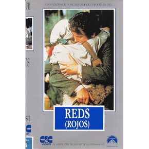 Rojos Reds Warren Beatty Diane Keaton Vhs Cinta Tape Castellano
