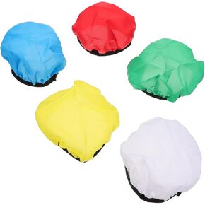 5Pcs Round Cloth Art Light for Flash Lamps Durable Photography Lamp Shades Soft Diffuser for Professional Use