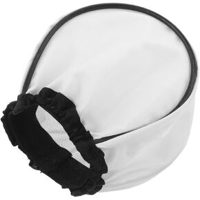 Universal Fit Flash Light Bounce Diffuser Cap for Camera Flashgun Photography Accessory Blackout Cap
