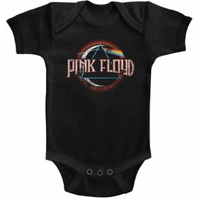 Pink Floyd Pink Floyd Black Infant Baby Creeper Snapsuit Romper