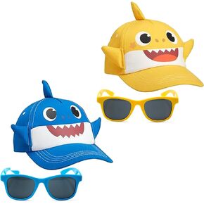 Nickelodeon Baby Shark Mommy or Daddy and Me Hat – Boys’ and Girls’ Matching Adult and Toddler Hat With Sunglasses