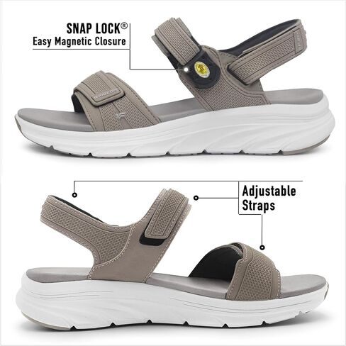Gold Pigeon Shoes EVA Anti-Fatigue Thick Cushion Sandals Easy SNAP LOCK Closure in Kuwait