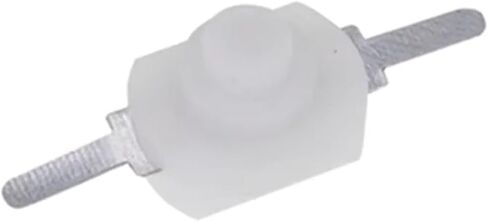 10pcs 12 * 8mm DC 30V 1A أسود أبيض في إيقاف تشغيل زر الضغط على Torch 1208YD Locking Self (2p) in Kuwait