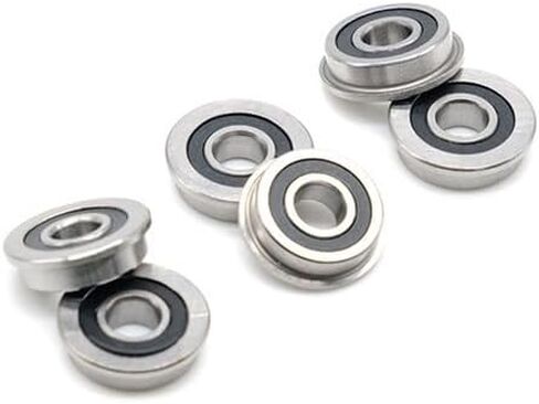 10pcs F695-2rs تحمل 5x13x4 مم ABEC-7 مصغرة F695 RS Ball F695RS لـ 2/3 3D PRINT (625RS 5x16x5) in Kuwait