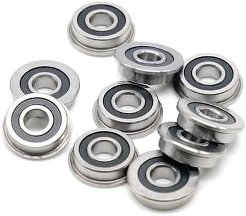 10pcs F695-2rs تحمل 5x13x4 مم ABEC-7 مصغرة F695 RS Ball F695RS لـ 2/3 3D PRINT (625RS 5x16x5) in Kuwait