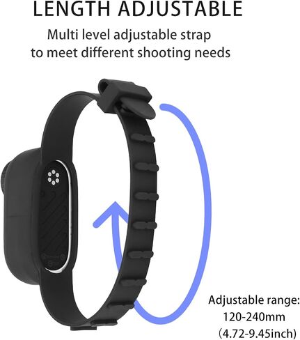 Silicone Expansion Strap for Insta360 GO 3 3s Accessory Flexible Camera Holder Drone Mounting Pet Collar Vlog Band in Kuwait
