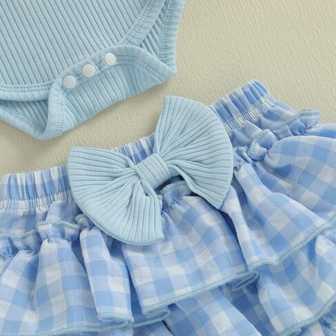 fiomva im جديد هنا ملابس حديثي الولادة فتاة Onesie Romper+كشكش Tutu Shorts bloomer مجموعة طفلة preemie العودة إلى المنزل الزي in Saudi Arabia