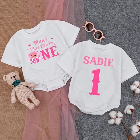 Personalized My First Rodeo Outfit Girl, Baby Cowgirl Outfit, My First Rodeo Girl Outfit, 1St Birthday Girl in Saudi Arabia