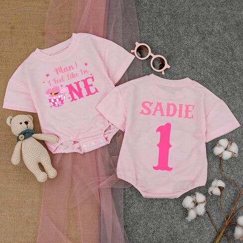 Personalized My First Rodeo Outfit Girl, Baby Cowgirl Outfit, My First Rodeo Girl Outfit, 1St Birthday Girl in Saudi Arabia