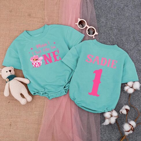Personalized My First Rodeo Outfit Girl, Baby Cowgirl Outfit, My First Rodeo Girl Outfit, 1St Birthday Girl in Saudi Arabia
